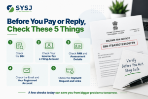how to verify income tax notice
